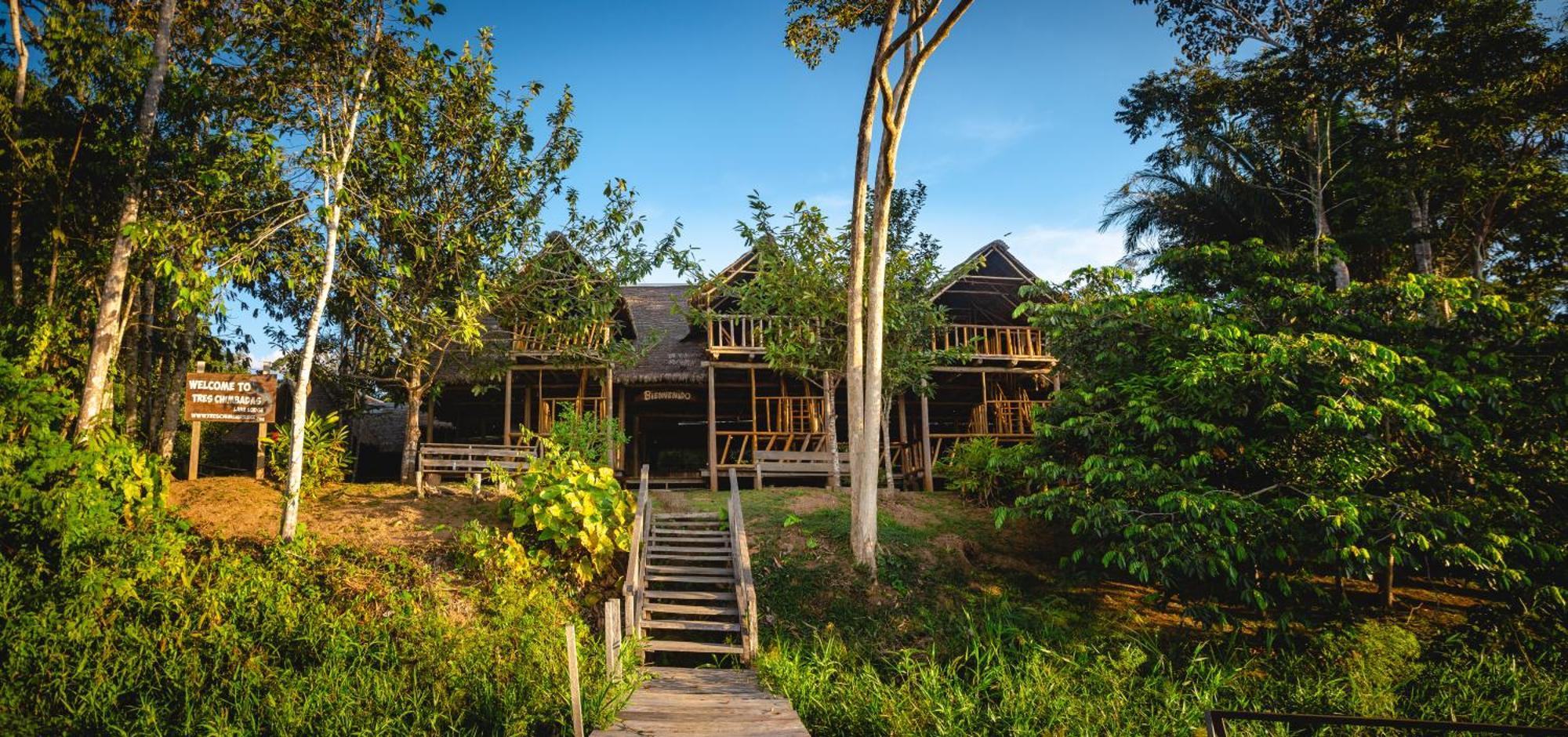 Tres Chimbadas Lake Lodge Tambopata Exteriör bild